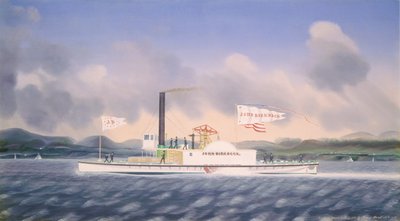 Sleepboot John Birkbeck door James Bard