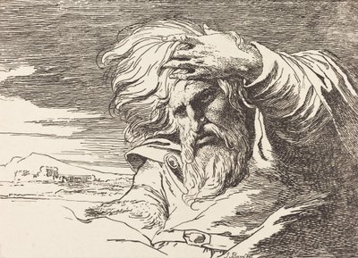Oosterse Patriarch door James Barry