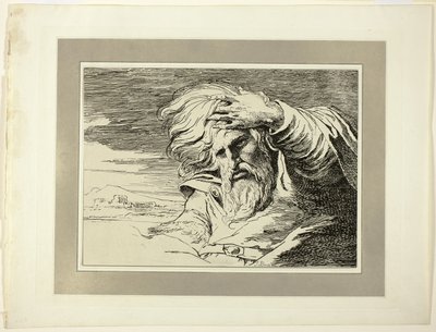 Oosterse patriarch, uit de eerste uitgave van Specimens of Polyautography door James Barry