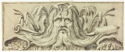 Hoofd van Neptunus door James Barry
