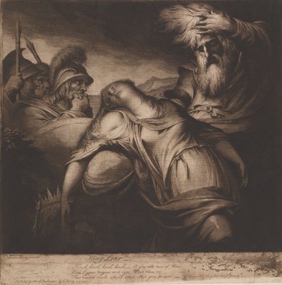 Koning Lear en Cordelia, Act V, Scene 10 door James Barry