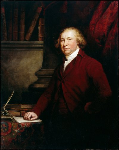 Portret van Edmund Burke door James Barry