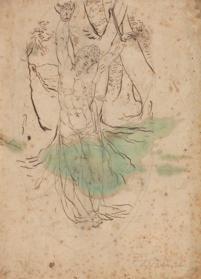 Studie voor Sint Sebastiaan door James Barry