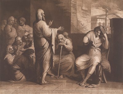 Het gesprek van Polemon door James Barry