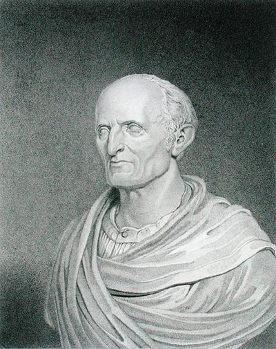 Nathaniel Bowditch (1773-1838), gegraveerd door J. Gross naar Longacre