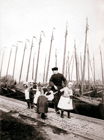Mensen van Marken, Nederland door James Batkin