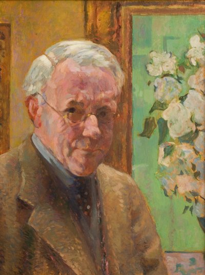 Zelfportret, 1937 door James Bolivar Manson