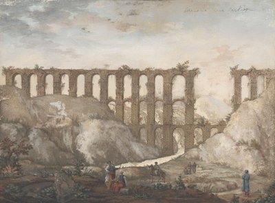 Aquaduct bij Cherchel door James Bruce