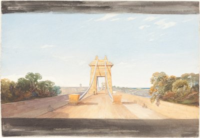 Clifton Suspension Bridge bij Bristol door James Bulwer