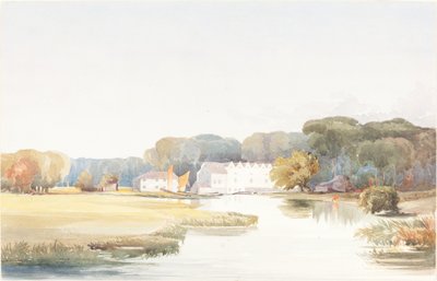 Horstead Mill aan de Rivier Bure, Norfolk door James Bulwer