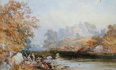 Brougham Castle door James Burrell Smith