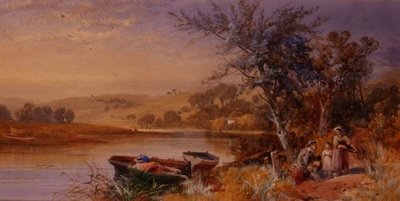 Aan het Meer door James Burrell Smith