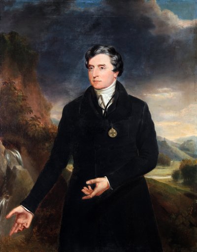 Portret van Vader Theobald Mathew, c.1840 door James Butler Brenan