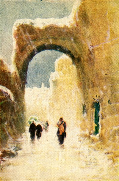 Jeruzalem in de winter - Johannes x. 22, ca. 1924 door James Clark, Henry A Harper