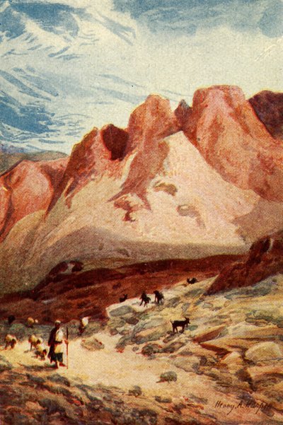 Mount Sinai - Handelingen vii 38, ca. 1924 door James Clark and Henry A Harper