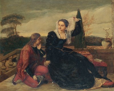 Olivia en Viola door James Clarke Hook
