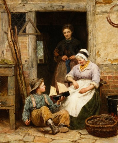 Het Scheepsmodel door James Clarke Waite