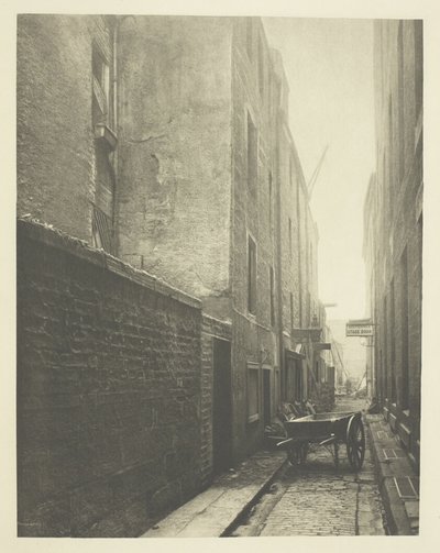 Back Wynd van Trongate door James Craig Annan