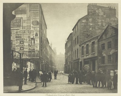 Bridgegate vanaf hoek Market Street door James Craig Annan