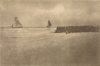 Aan een Nederlandse kust door James Craig Annan