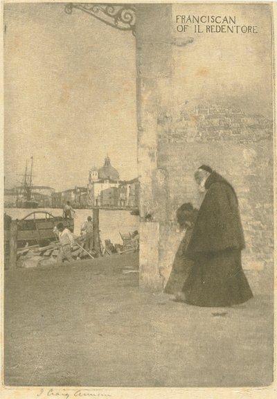 De franciscaan door James Craig Annan