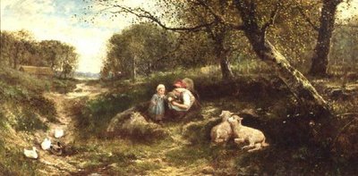 Rustiek Landschap door James Crawford Thom