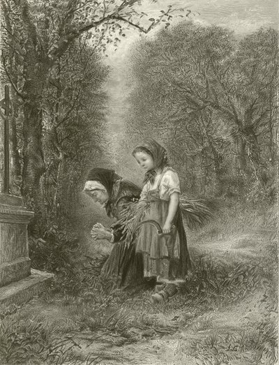 Het Graf van de Grootvader door James Crawford Thom