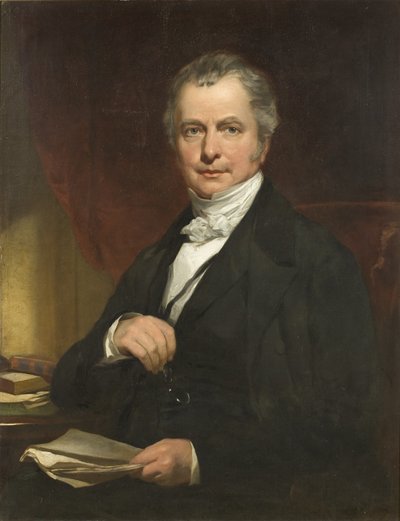 Portret van Thomas Garrard, c.1845 door James Curnock