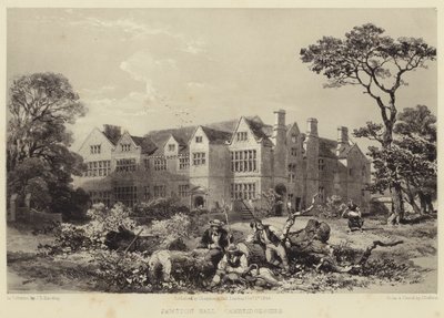 Sawston Hall, Cambridgeshire door James Dafforne