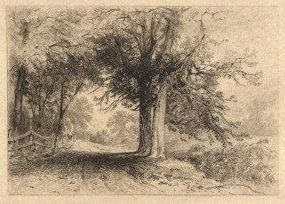 Een boerderijpad, jan. 1887, Opus 2 door James David Smillie