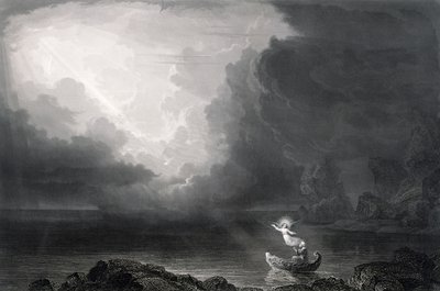 De Reis van het Leven: Ouderdom, ca. 1855 door James David Smillie
