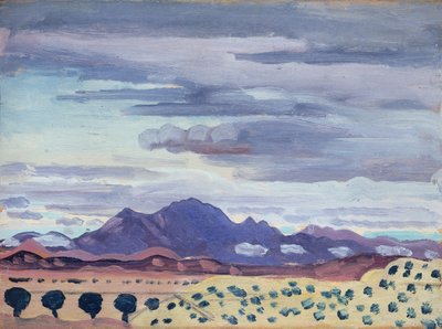 In de Pyreneeën, ca. 1911 door James Dickson Innes