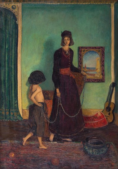 De kralenketting door James Dickson Innes