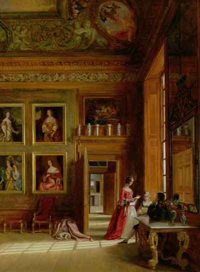 Hampton Court door James Digman Wingfield