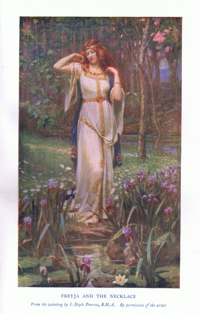 Freyja en de halsketting door James Doyle Penrose