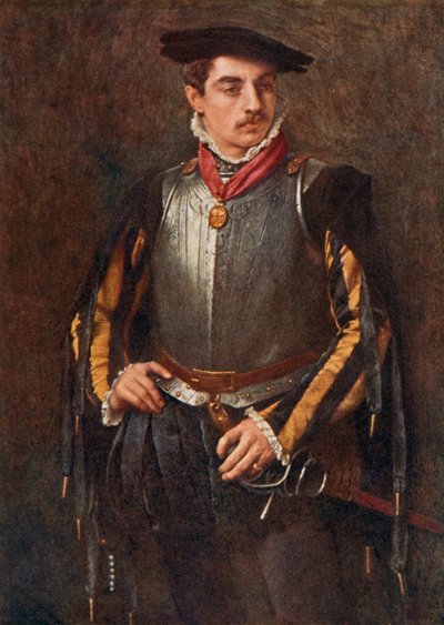 Henry Stuart, Lord Darnley (1541-1567), tweede echtgenoot van Mary Queen of Scots door James Dromgole Linton