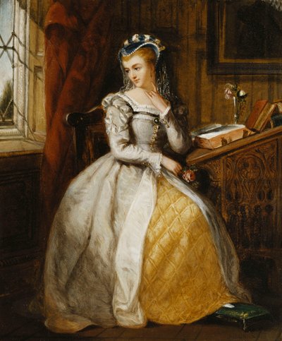 In de bibliotheek, 1897 door James Dromgole Linton