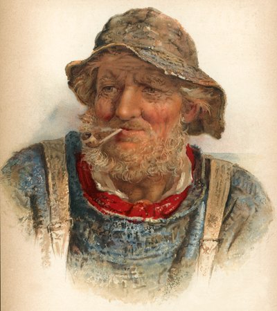 Een oude zeeman door James Drummond