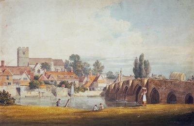 Aylesford, nabij Maidstone, Kent door James Duffield Harding