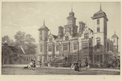 Blickling Hall, Norfolk door James Duffield Harding
