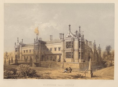 Helmingham Hall, Suffolk door James Duffield Harding