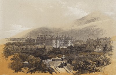 Holyrood Palace door James Duffield Harding
