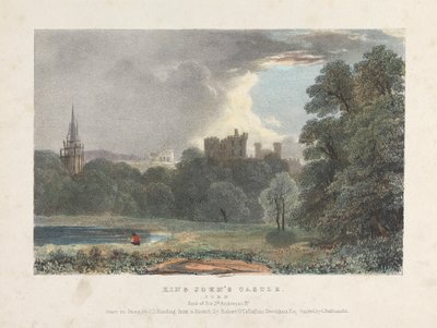 Kasteel van koning Jan door James Duffield Harding