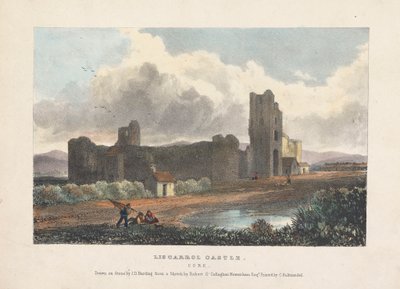 Liscarrol-kasteel door James Duffield Harding