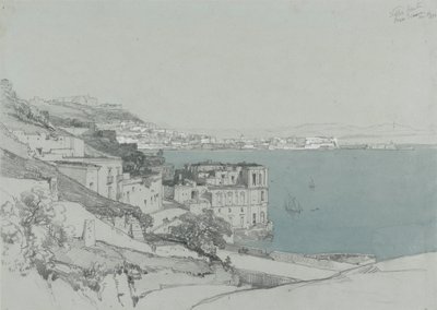 Napels vanaf de Strada Nouva, 26 nov. 1830 door James Duffield Harding