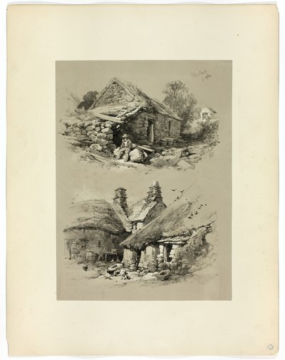 Haven van Clwyd en Zuid-Brent, Devon, uit Picturesque Selections door James Duffield Harding
