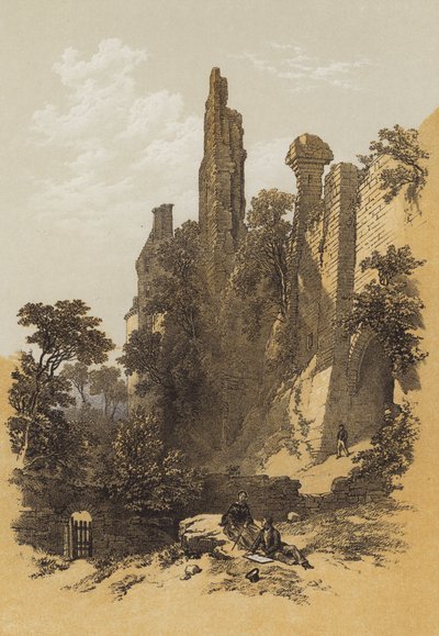 Kasteel Roslin door James Duffield Harding