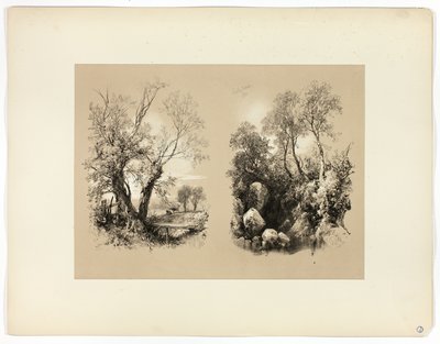 South Brent, uit Picturesque Selections door James Duffield Harding