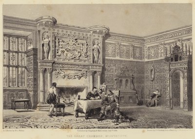 De Grote Kamer, Montacute door James Duffield Harding
