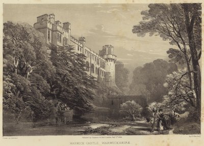 Warwick Castle, Warwickshire door James Duffield Harding